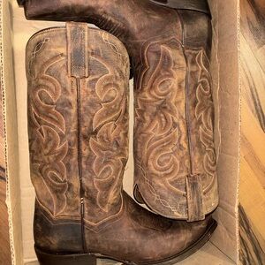 Dan Post Brown Western Cowboy Boots